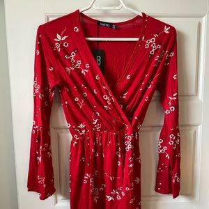 Boohoo Women’s Long Sleeve Dress